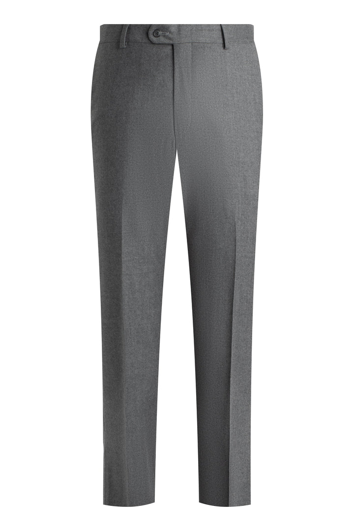 Grey Lightweight Flannel 150s Trousers