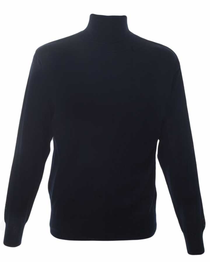 50% Wool / 50% Acrylic Rollneck