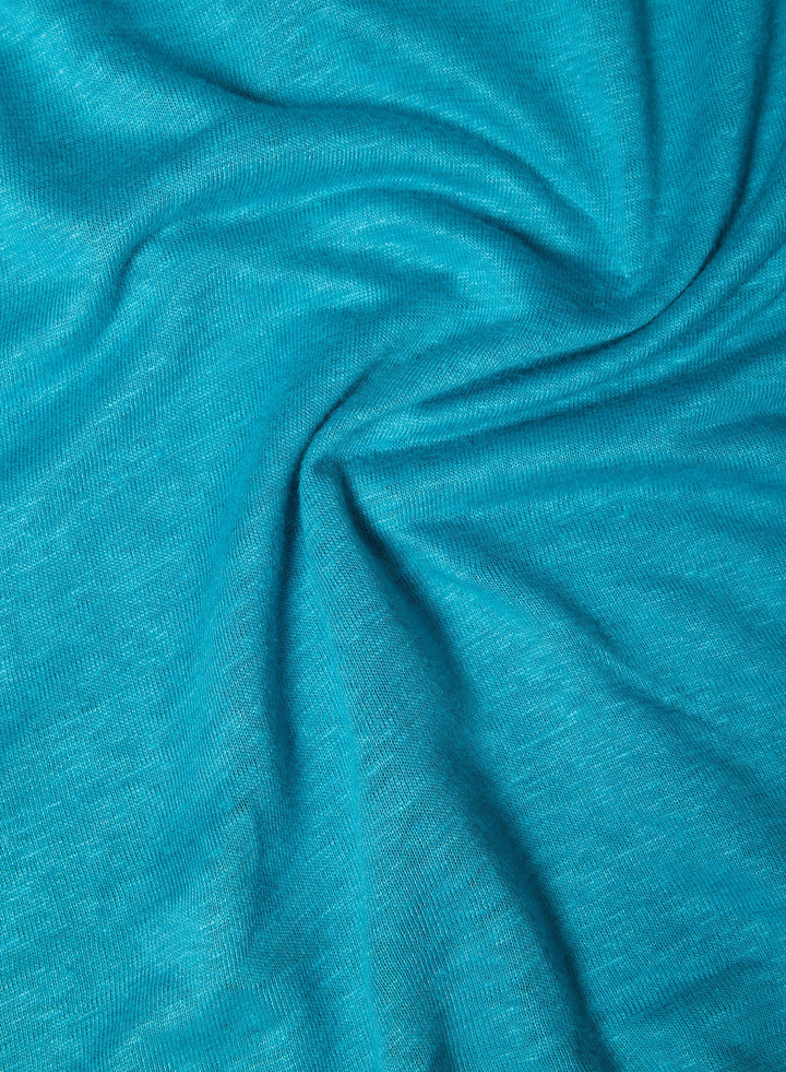 Stretch Linen Short Sleeve Crewneck T-Shirt - CREW S/S - Majestic Filatures North America