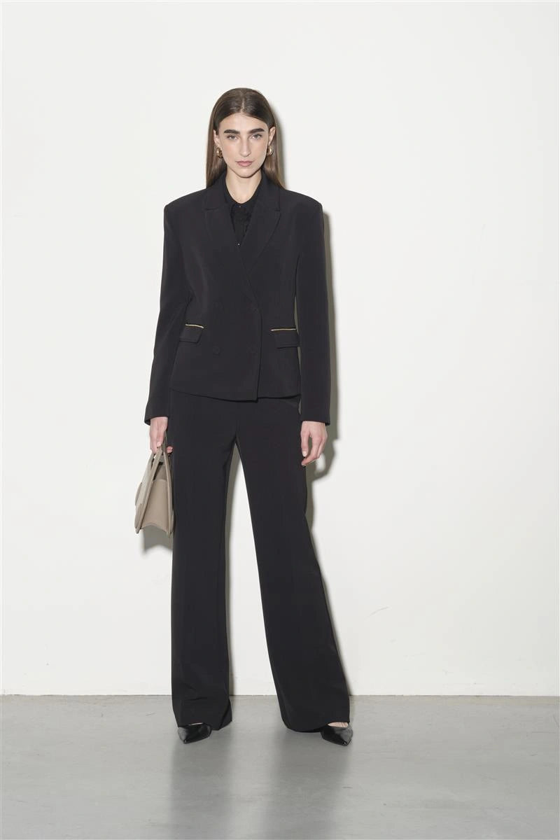 Straight-Leg Trousers