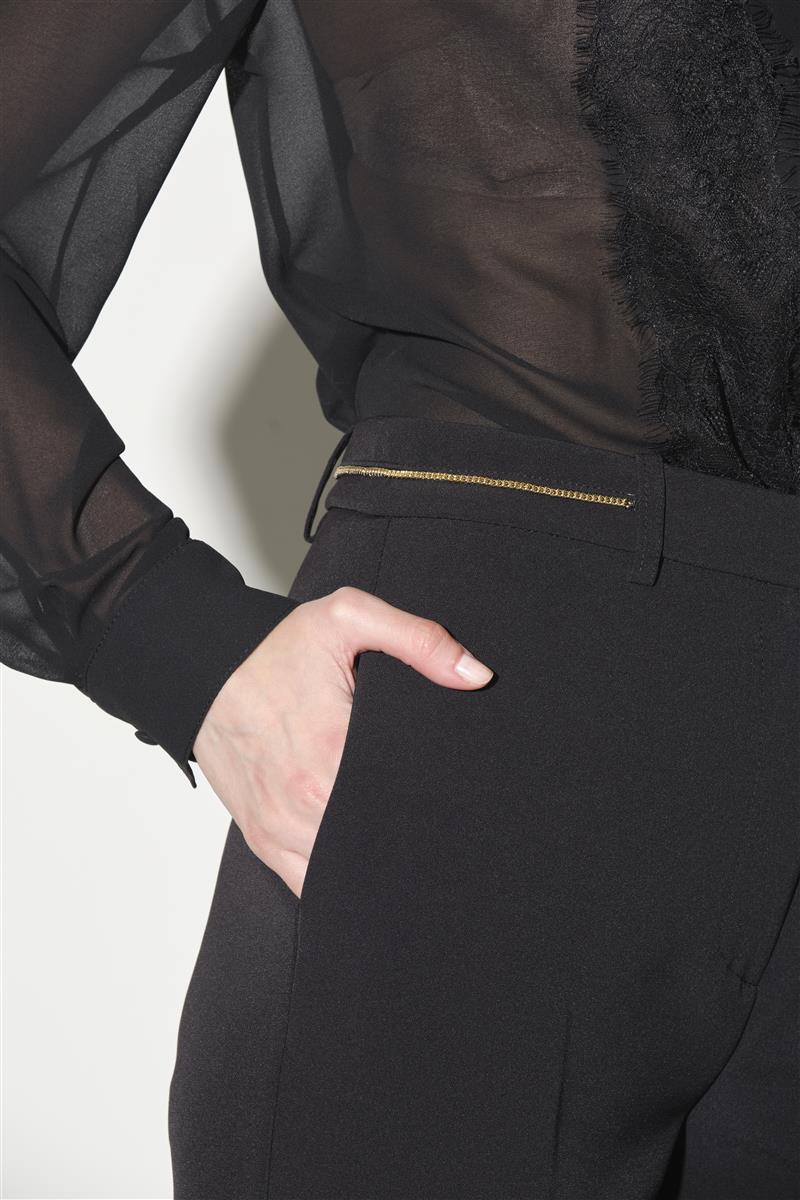 Straight-Leg Trousers