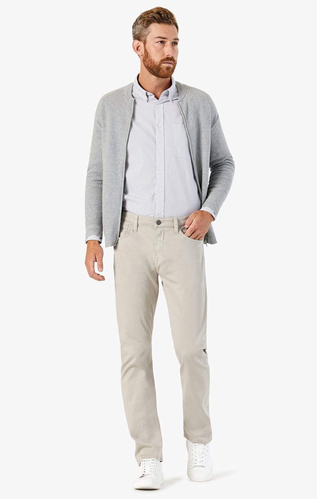 Courage Straight Leg Pants - Dawn Twill