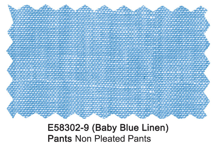 E58302-9- Enzo Pants-Baby Blue Linen
