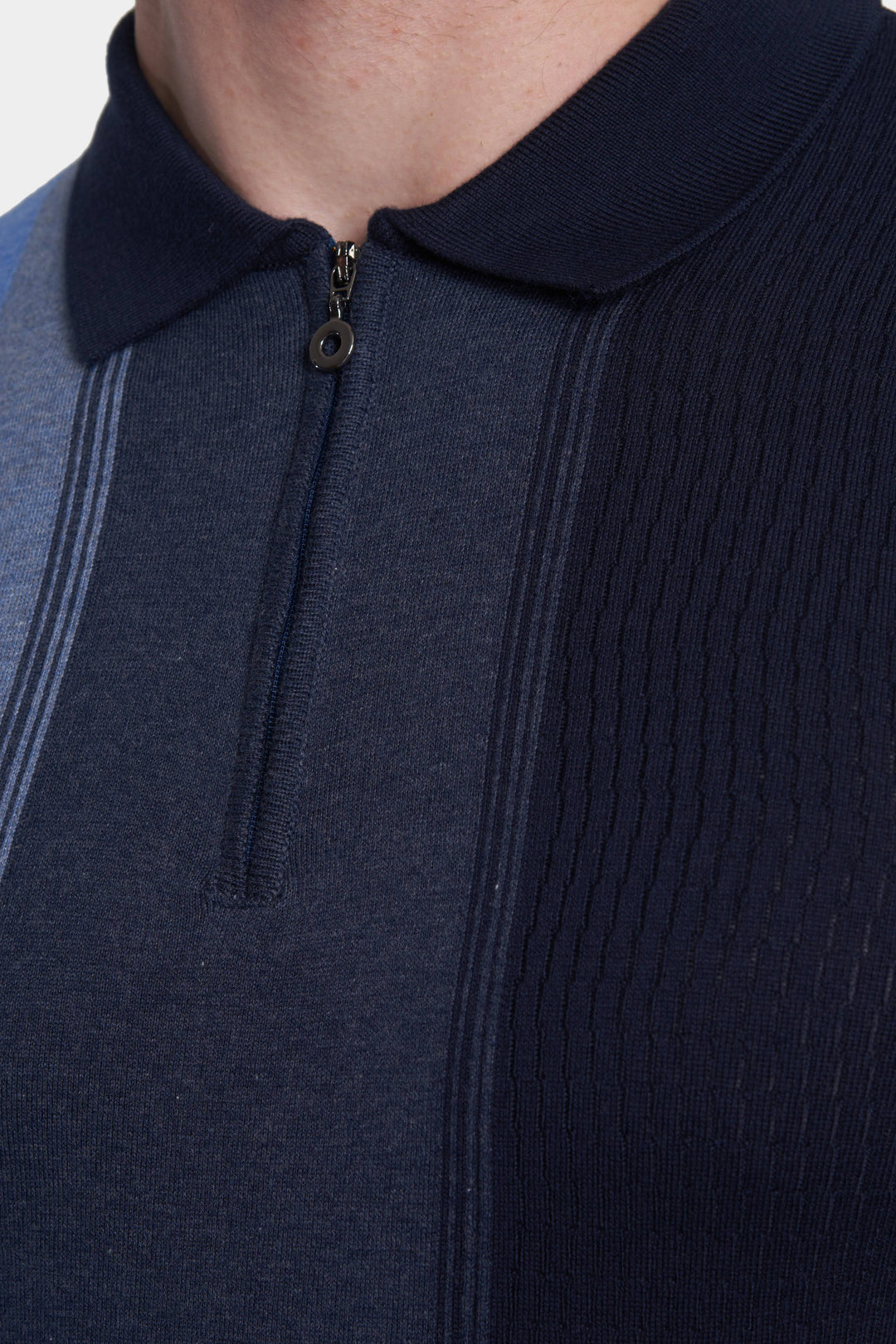 The Mercerized Cotton Polo (Marine Ocean)