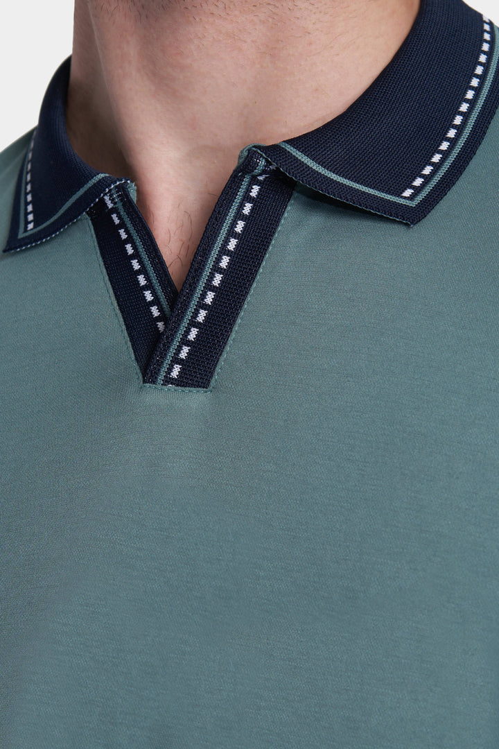 The Mercerized Cotton Open Polo (Racing Green)