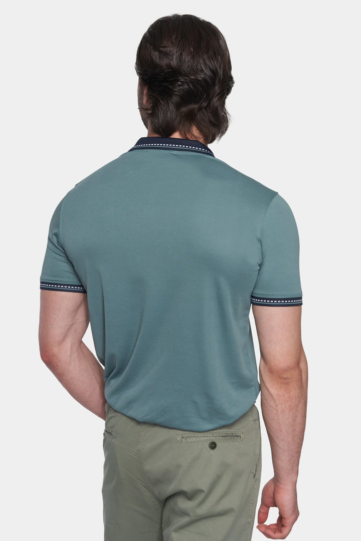 The Mercerized Cotton Open Polo (Racing Green)