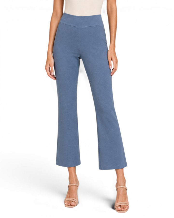 Krazy Larry P600 Pull on Wide Ankle Pant - Indigo