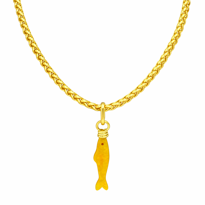 Yellow Fish Charm