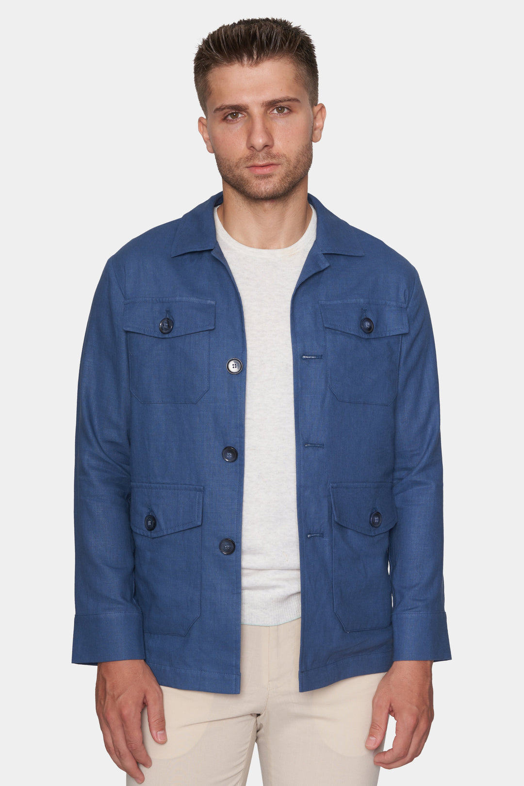 Slim Safari Coat (ocean)