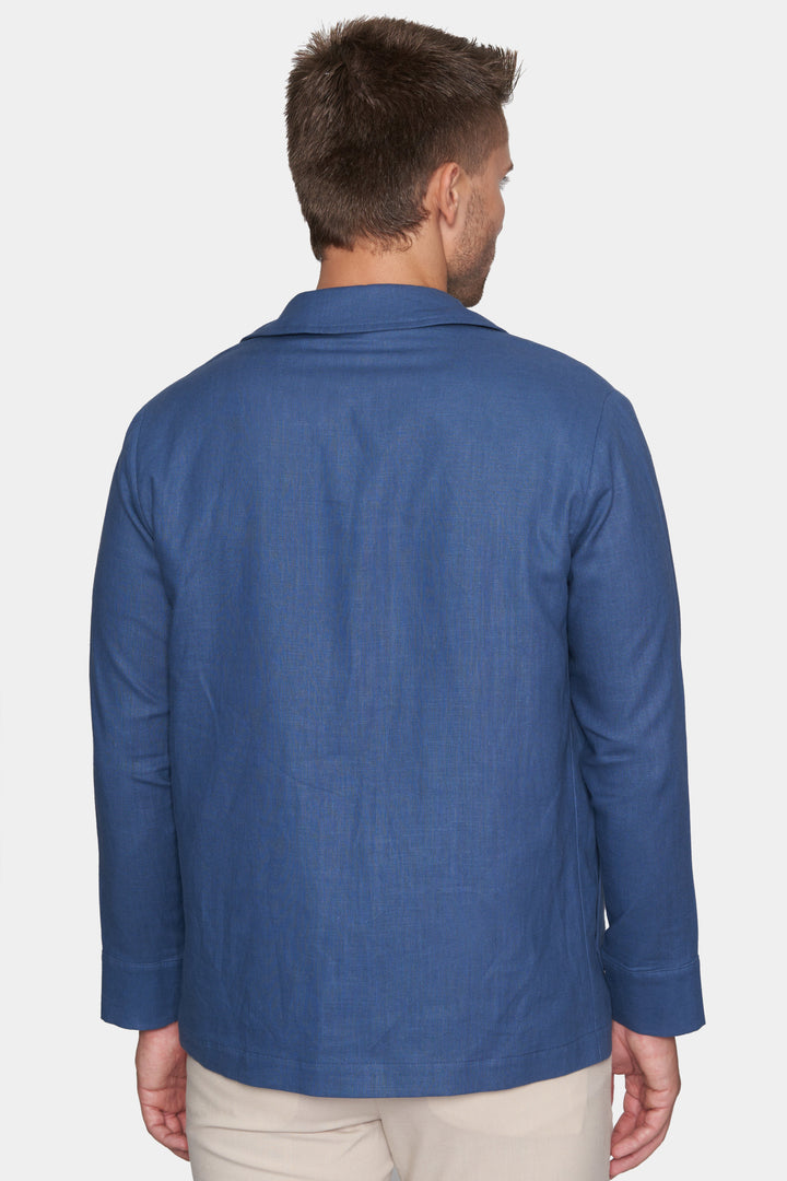 Slim Safari Coat (ocean)