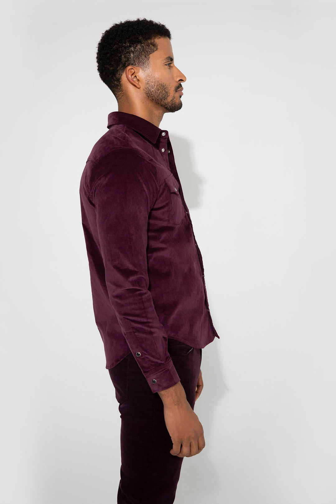 Eastwood Needle Cord Plum