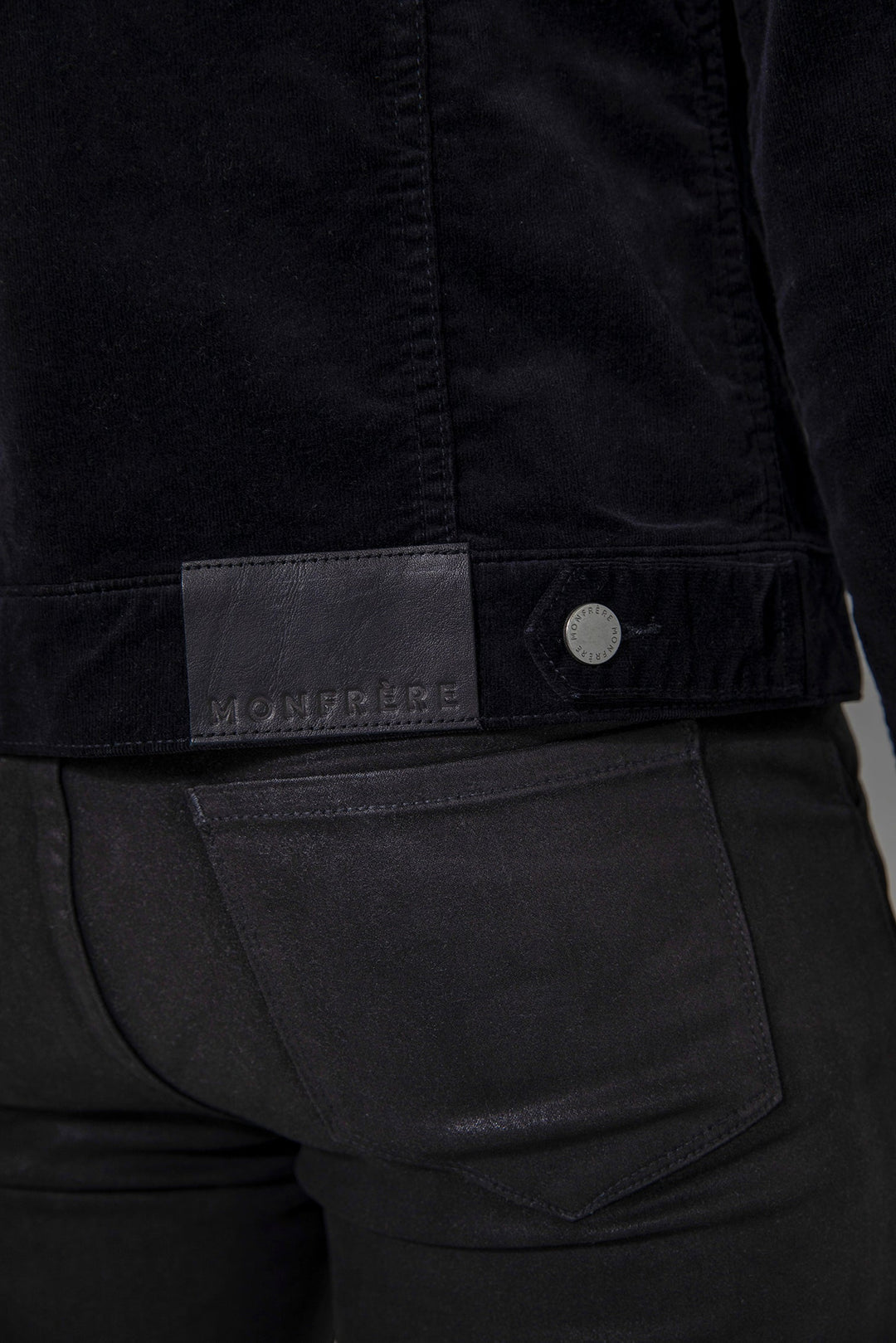 Dean Needle Cord Noir Sherpa