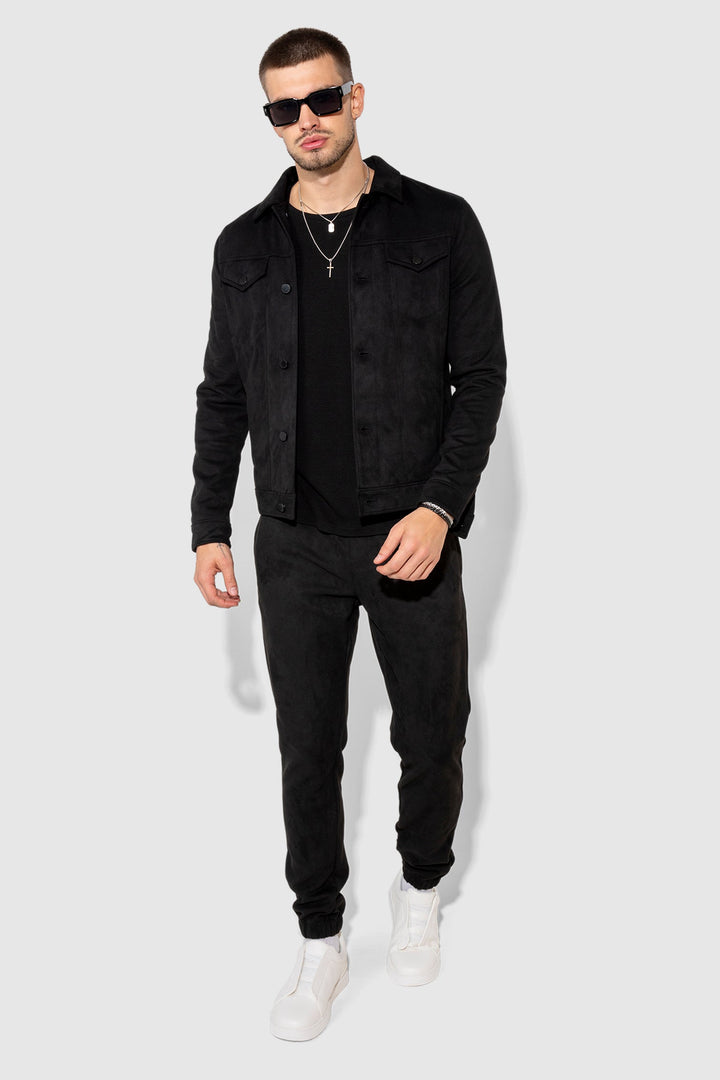 Dean Butter Suede Noir
