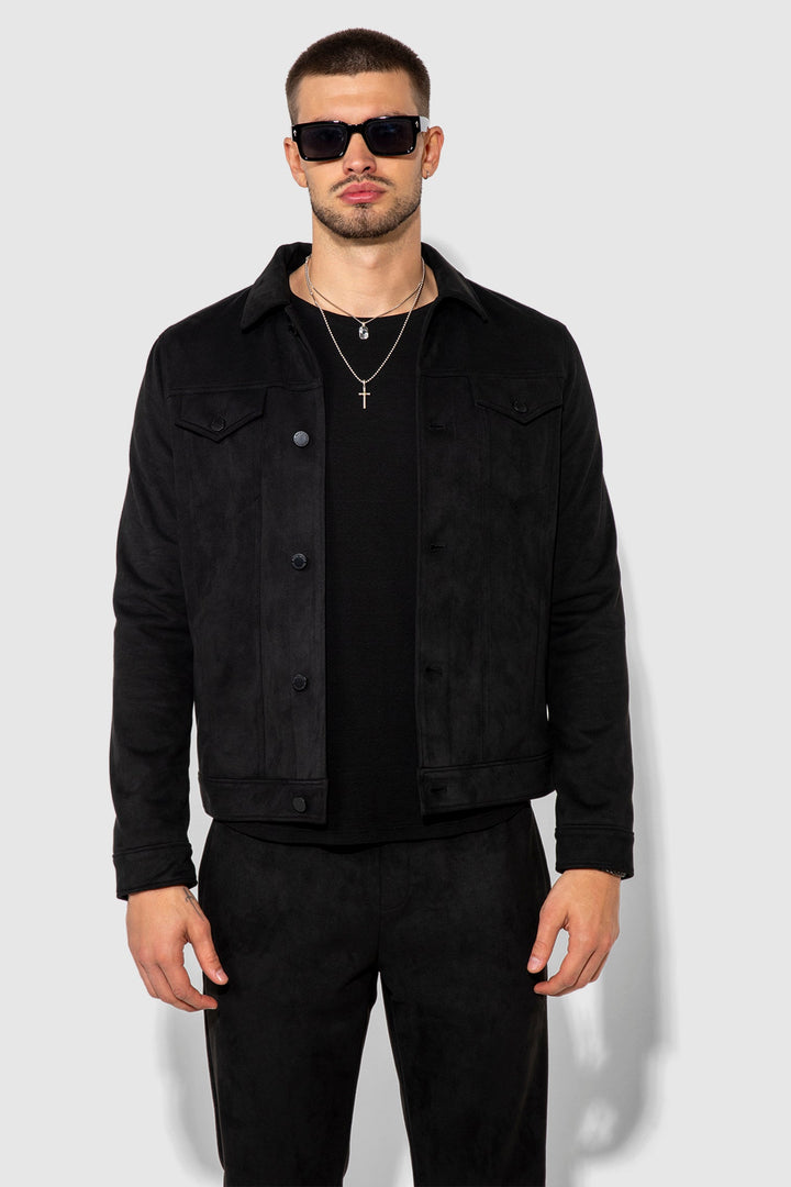 Dean Butter Suede Noir