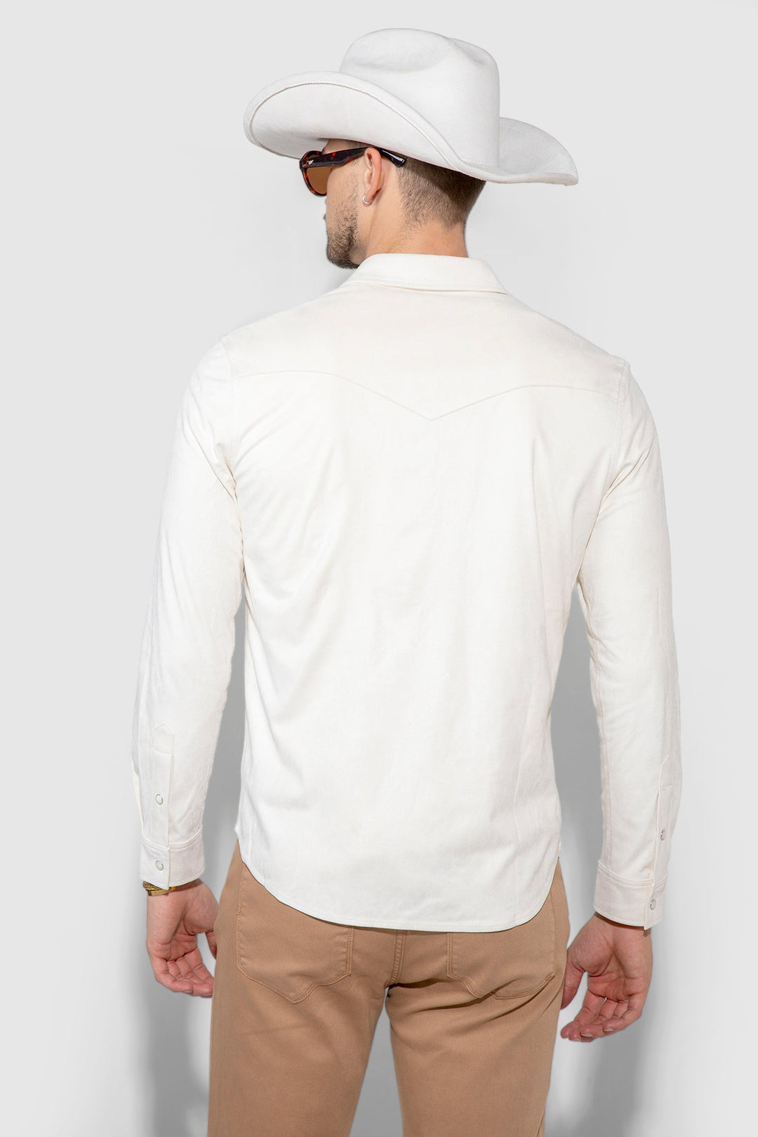 Eastwood Butter Suede Vintage Blanc