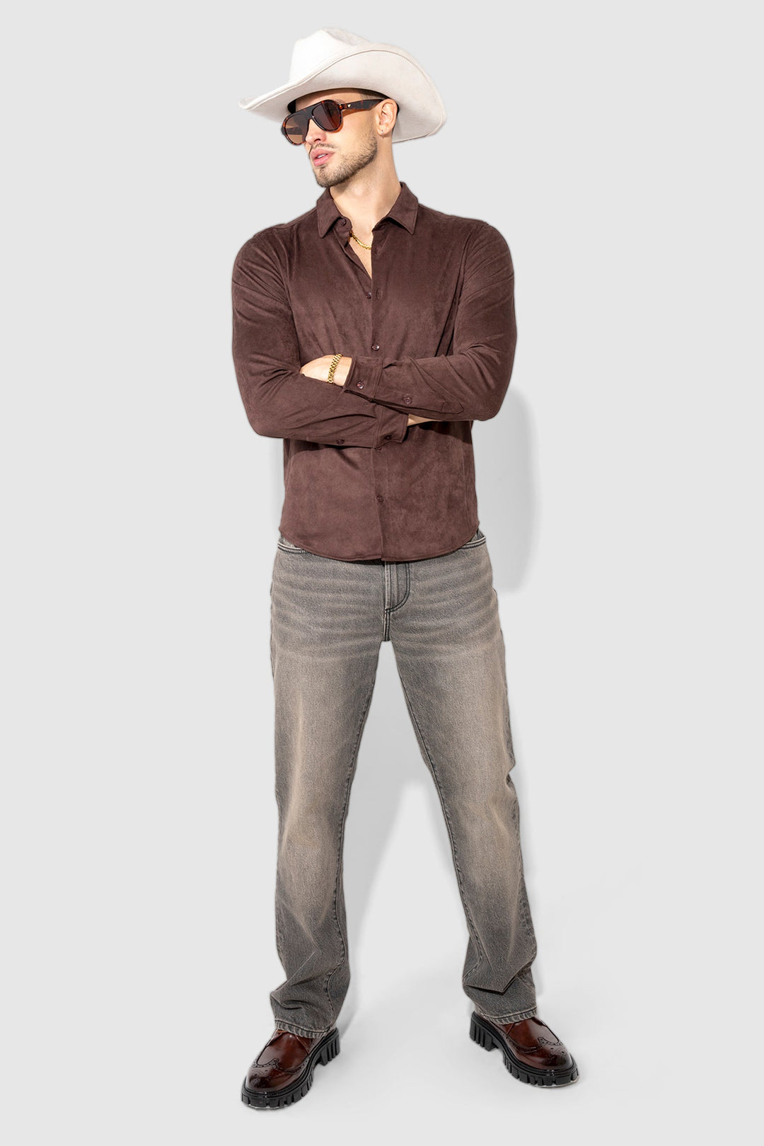 Cooper Butter Suede Espresso