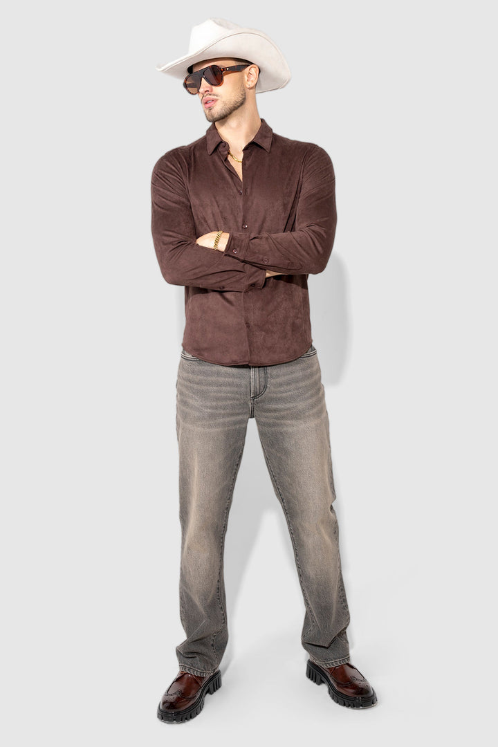 Cooper Butter Suede Espresso