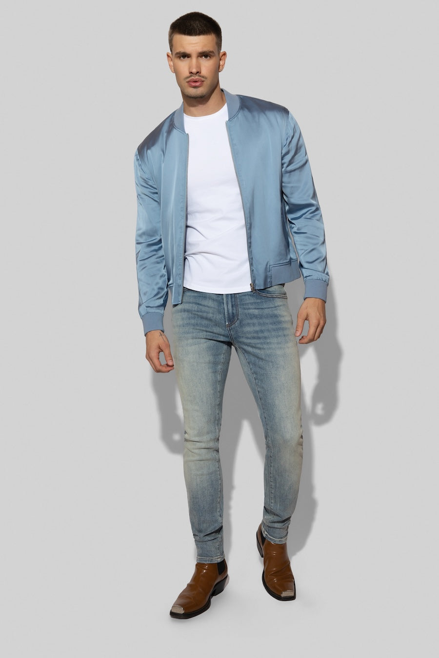Maverick Silk Steel Blue