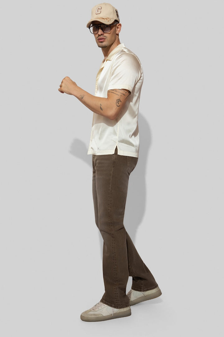 Bond Shirt Silk Ivory