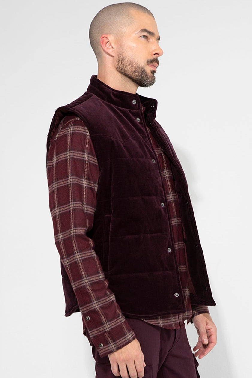 Wayne Needle Cord Plum