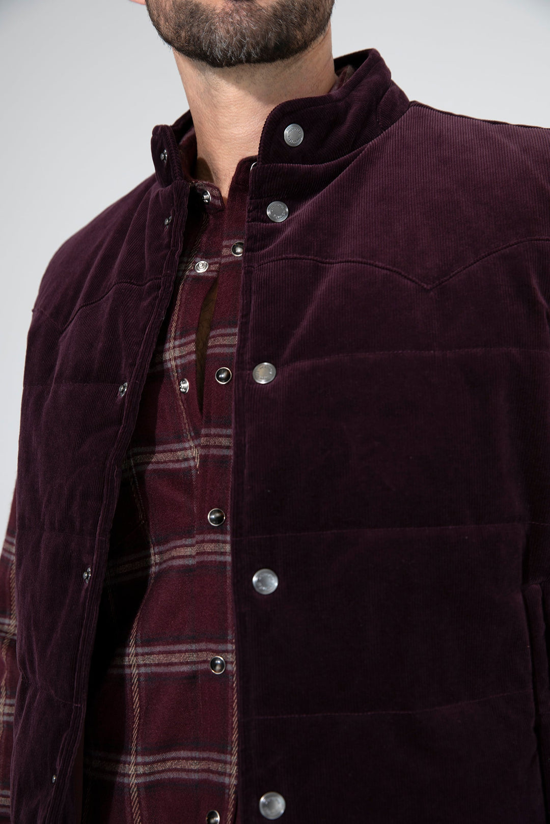 Wayne Needle Cord Plum