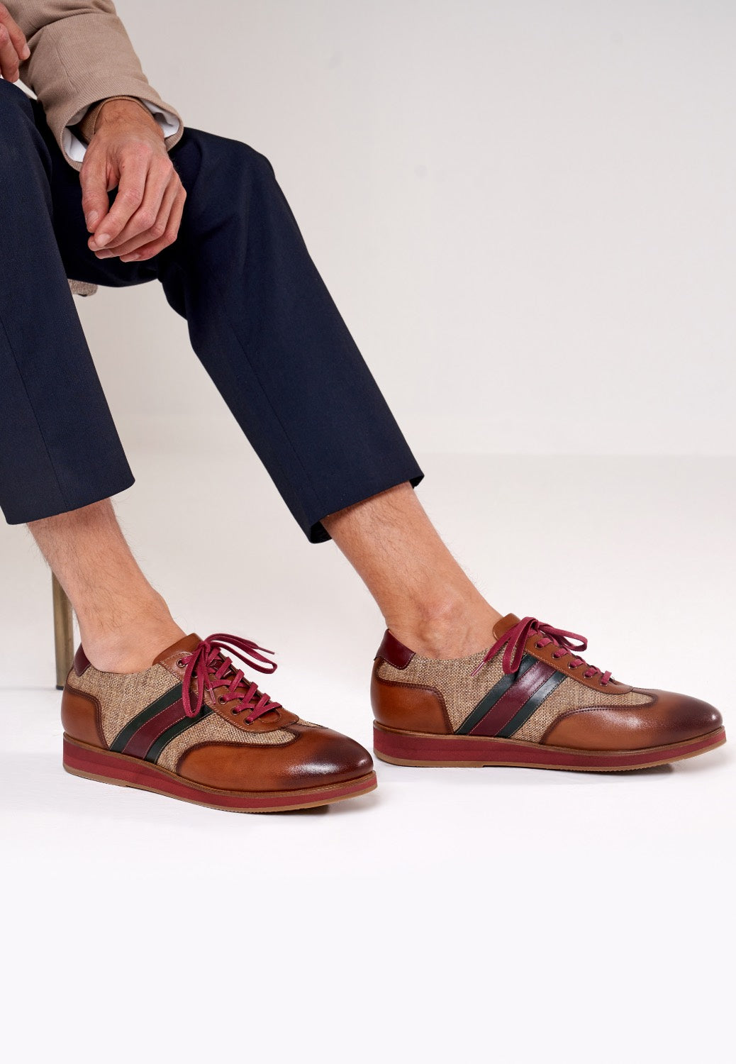 Austin Leather Sneaker Tan