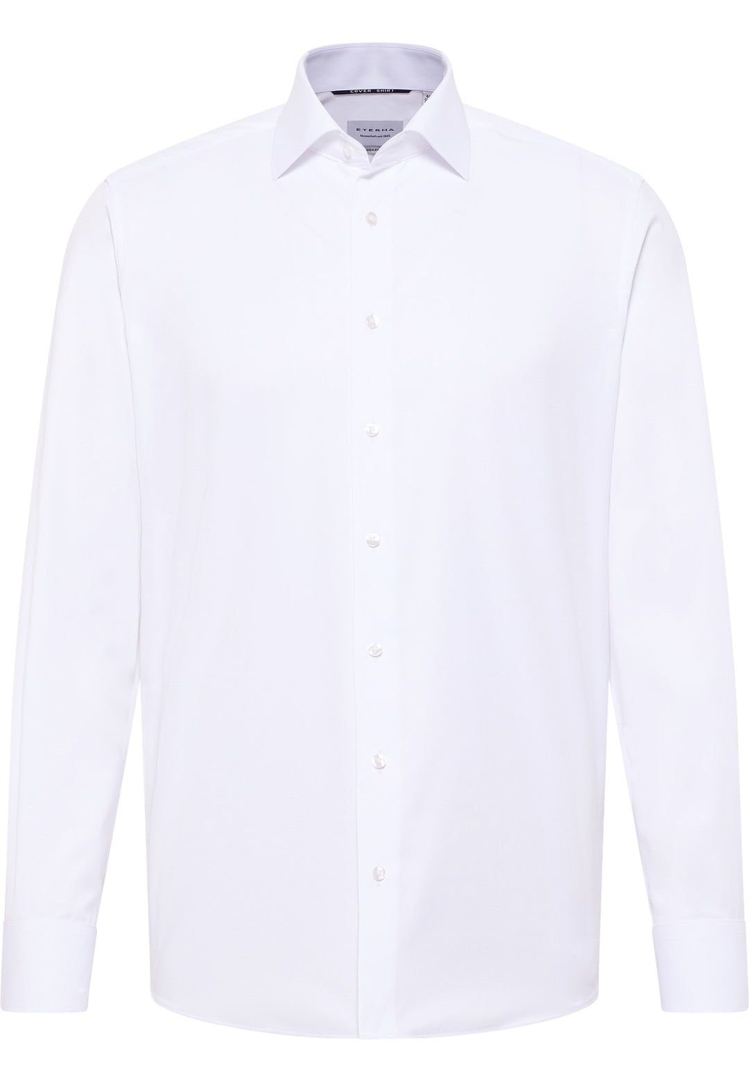 Modern Fit Cover Shirt in White