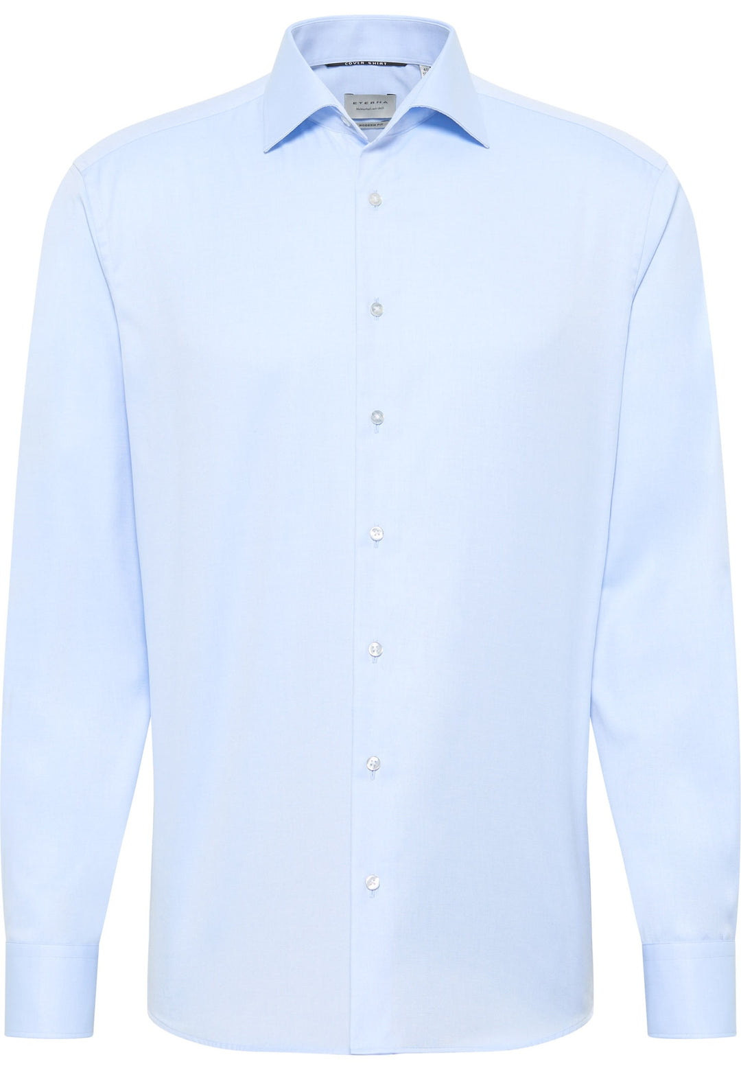 Modern Fit Cover Shirt in Light Blue