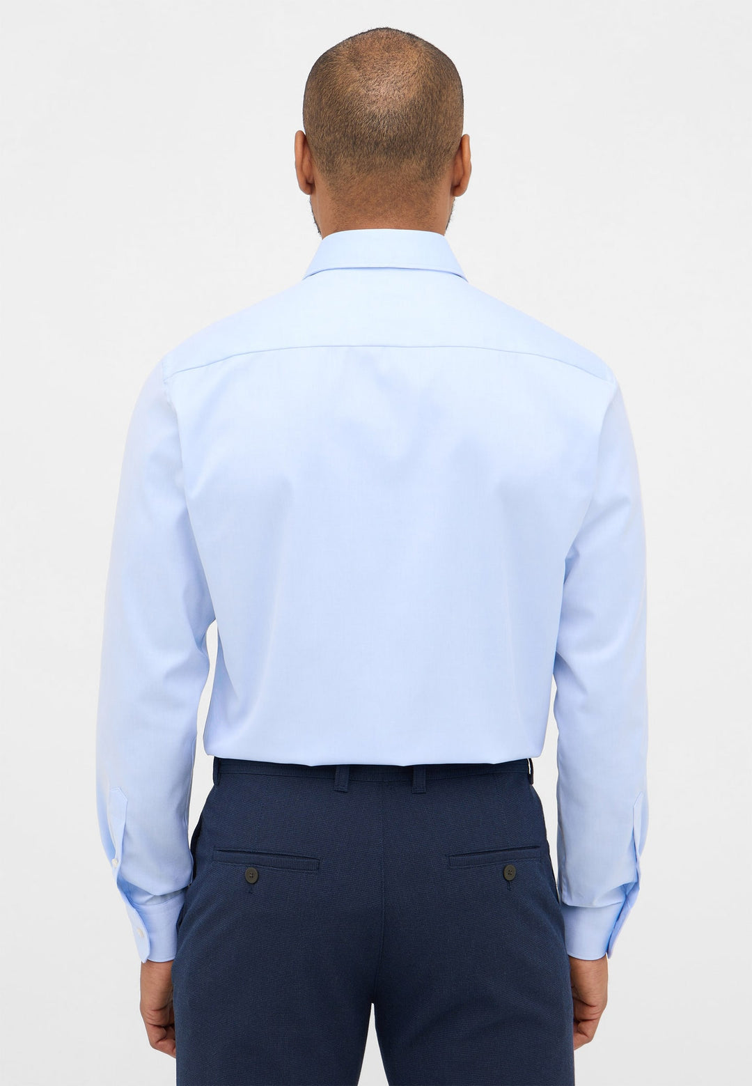 Modern Fit Cover Shirt in Light Blue