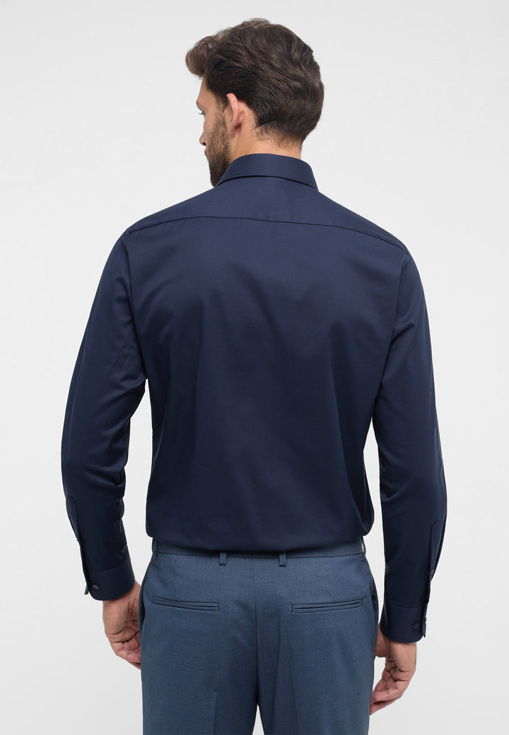 Modern Fit Cover Shirt in Navy