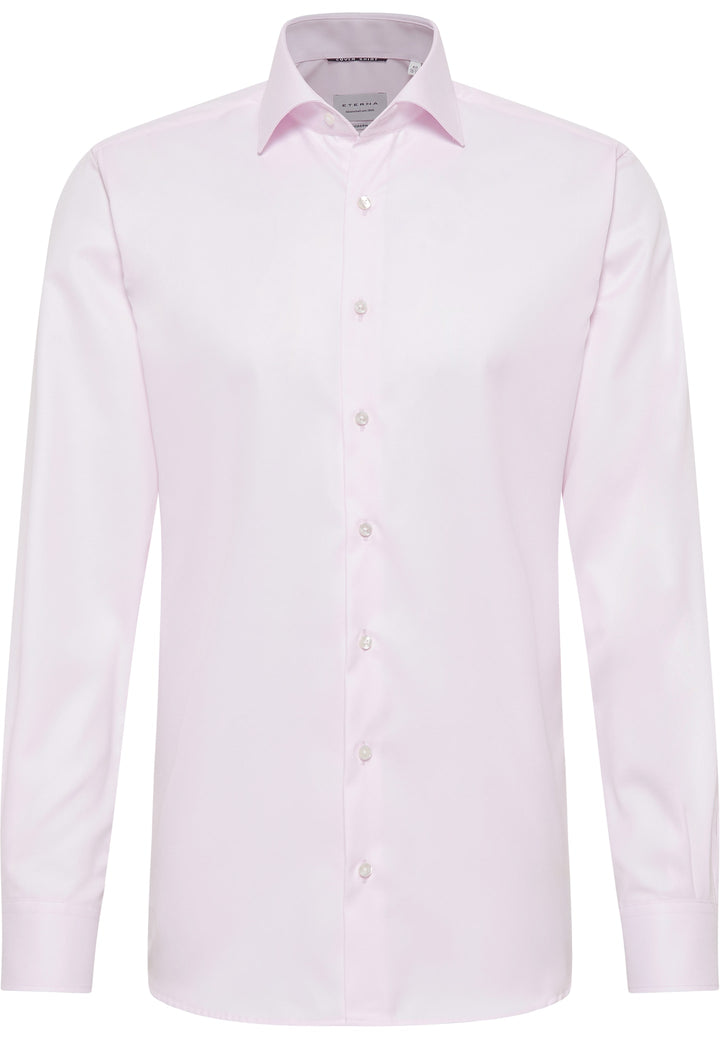 Modern Fit Cover Shirt in Rose Plain