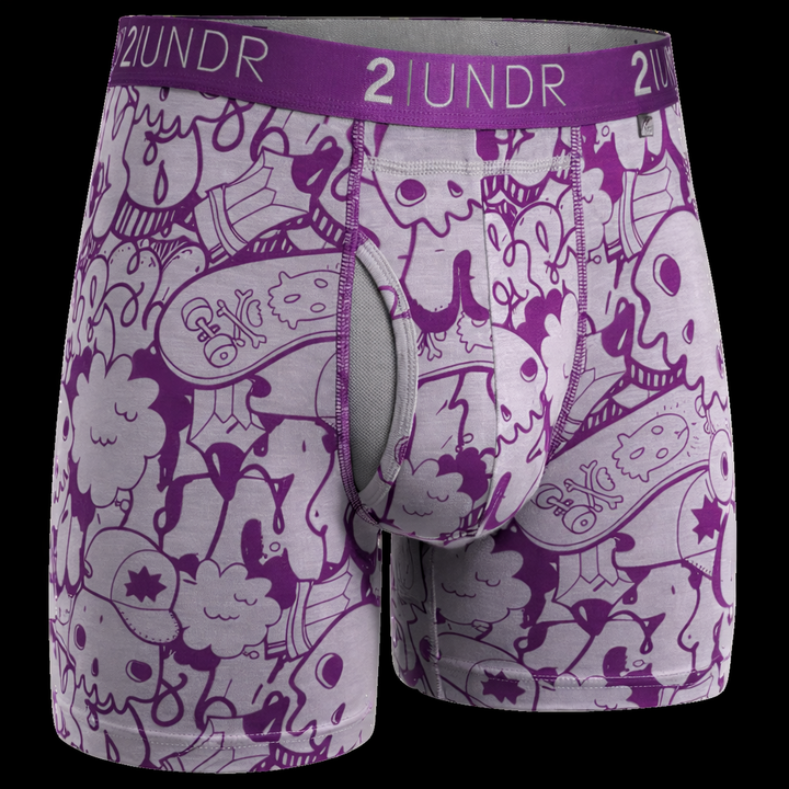 Swing Shift Boxer Brief - Skulled