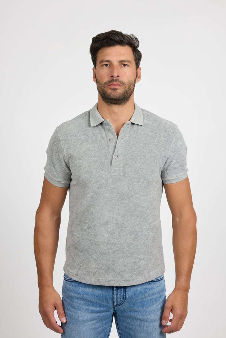 Pierce Towel Terry Light Grey