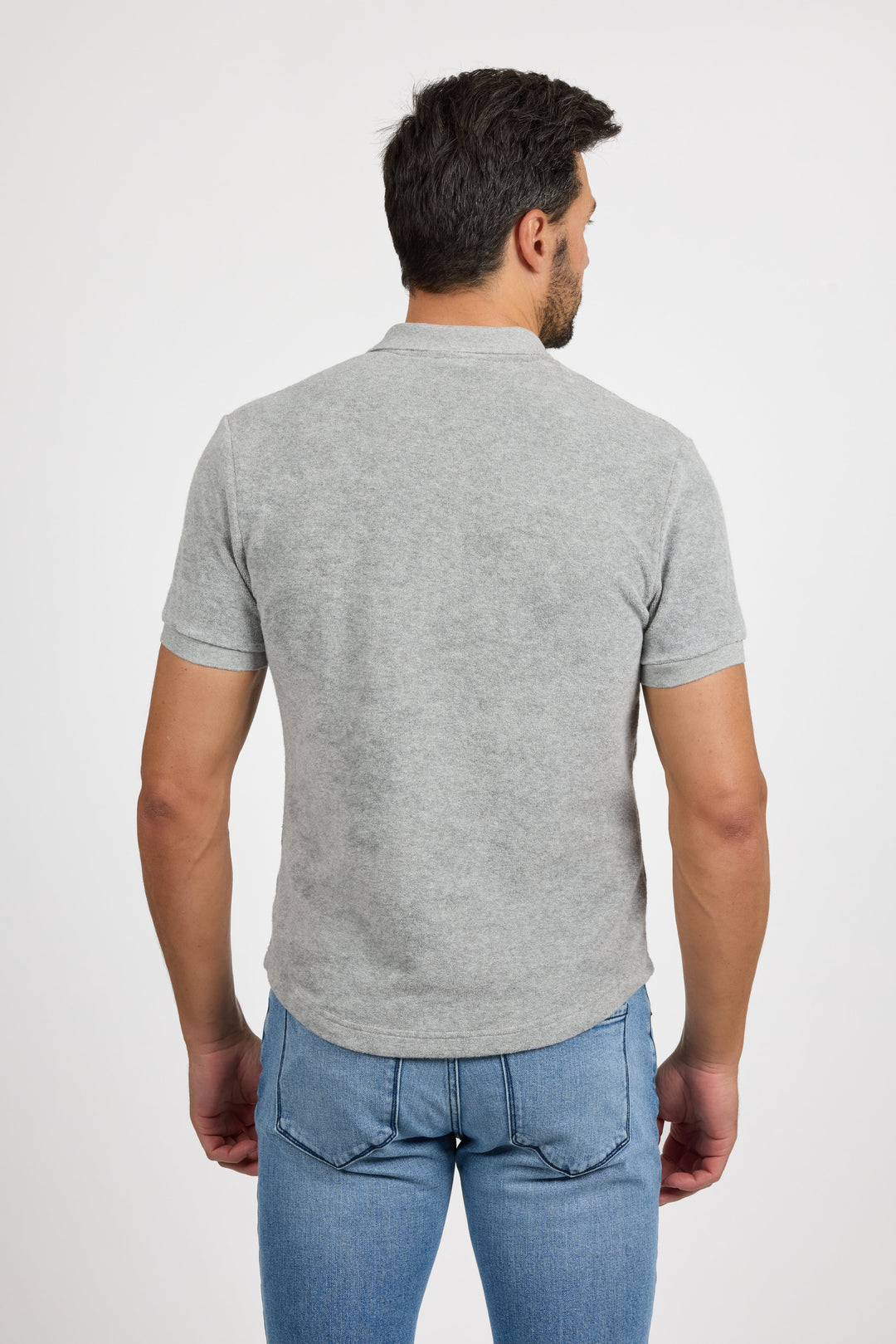 Pierce Towel Terry Light Grey