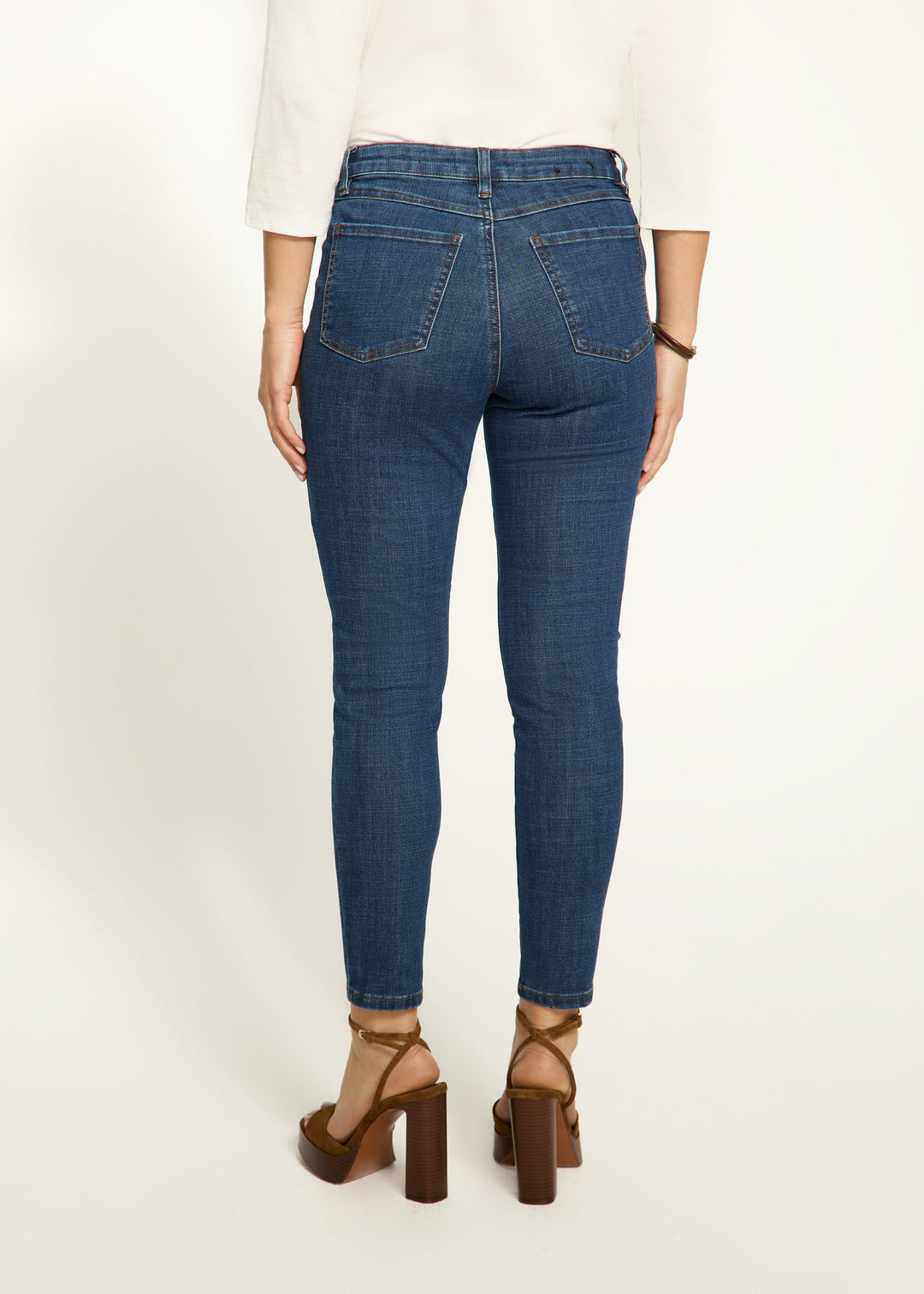 Olivia Slim Ankle Denim - Dark Wash