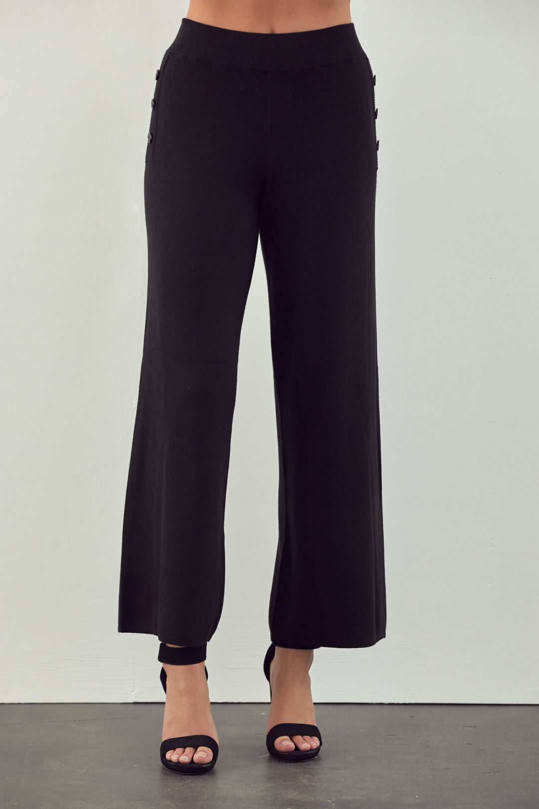 Sunia Knitted Ribbed Long Pant