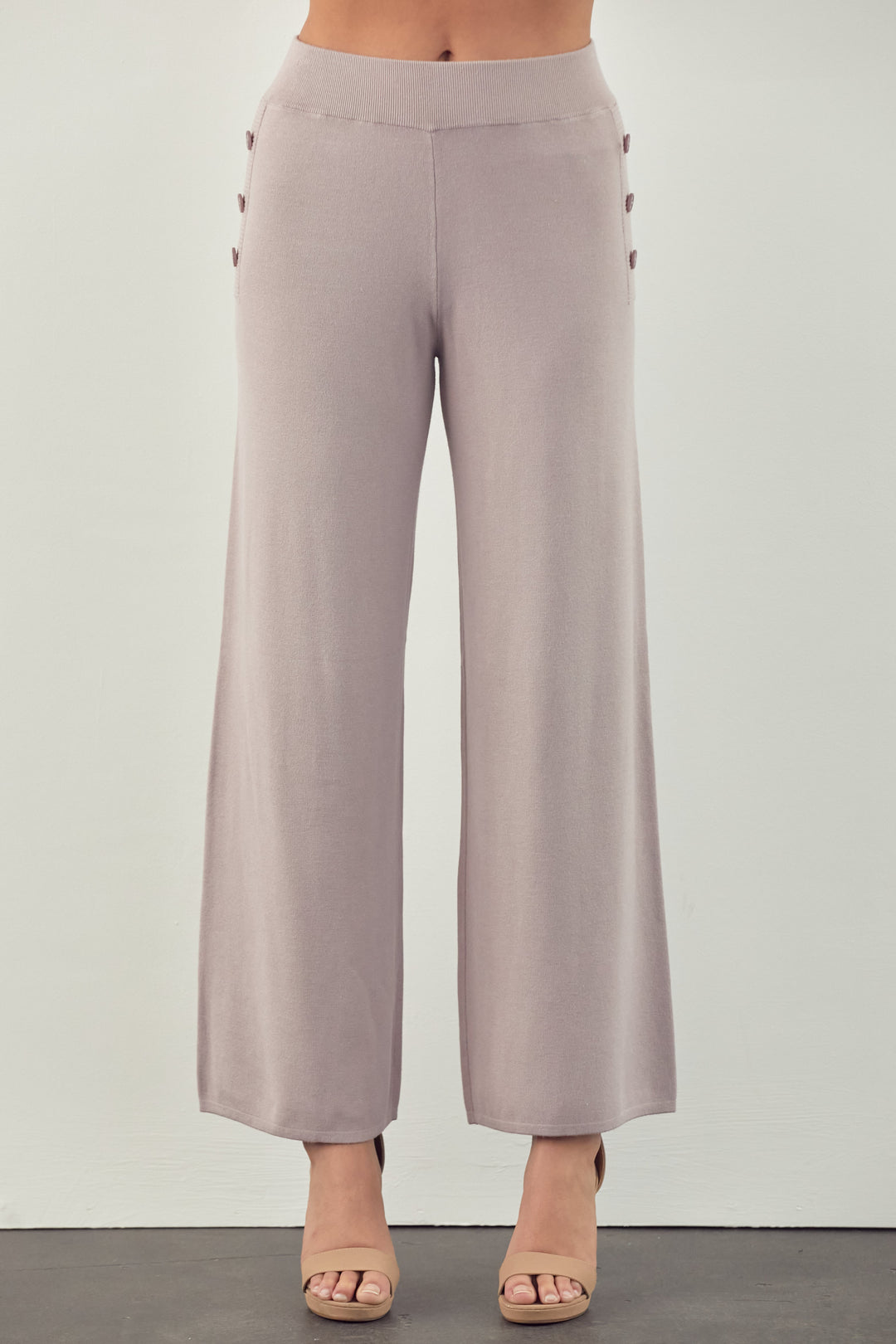 Sunia Knitted Ribbed Long Pant