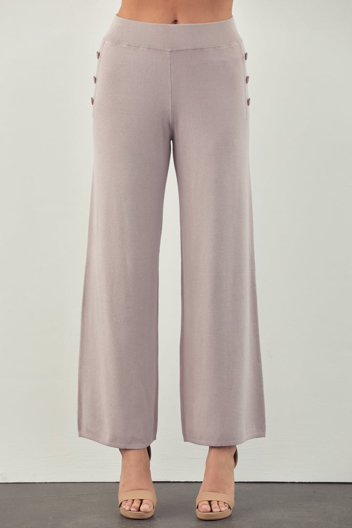 Sunia Knitted Ribbed Long Pant