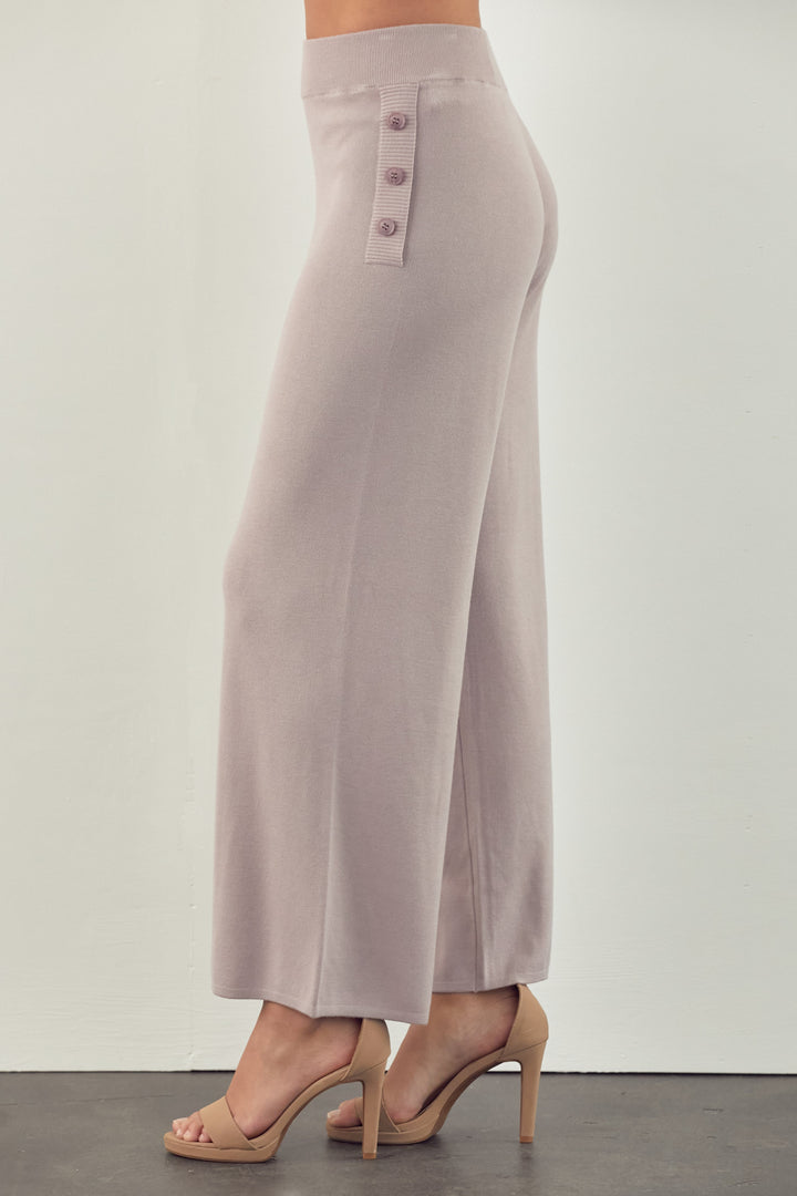 Sunia Knitted Ribbed Long Pant
