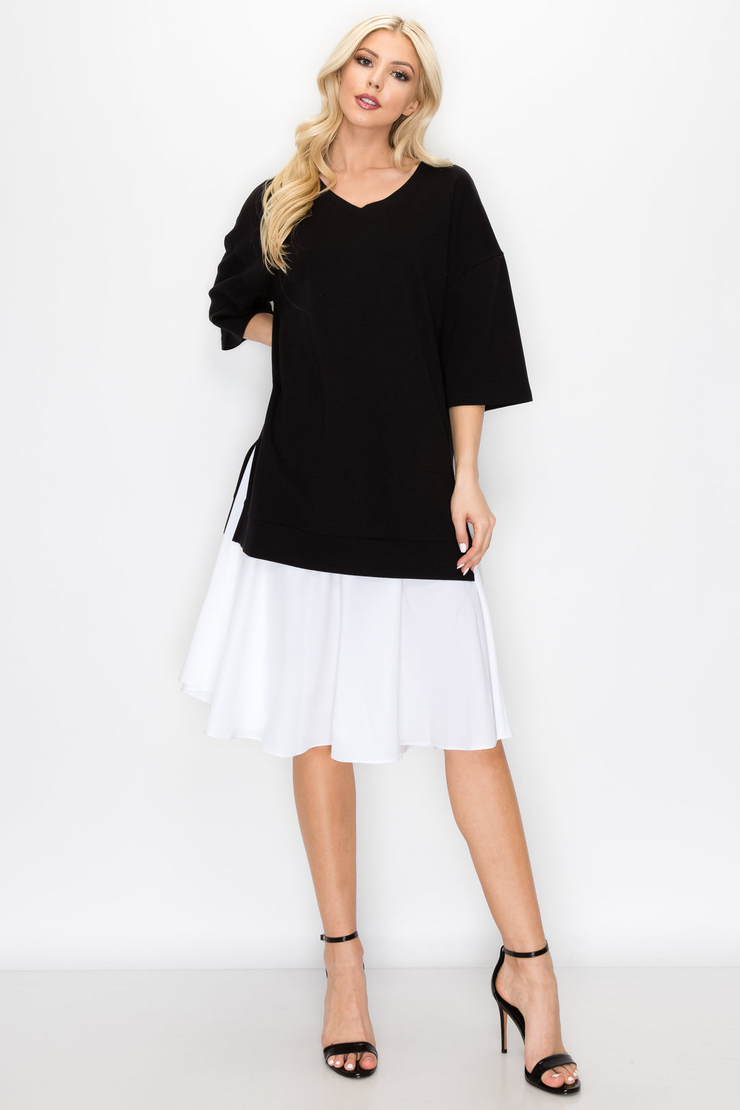 Rena Stretch Pointe Knit Dress