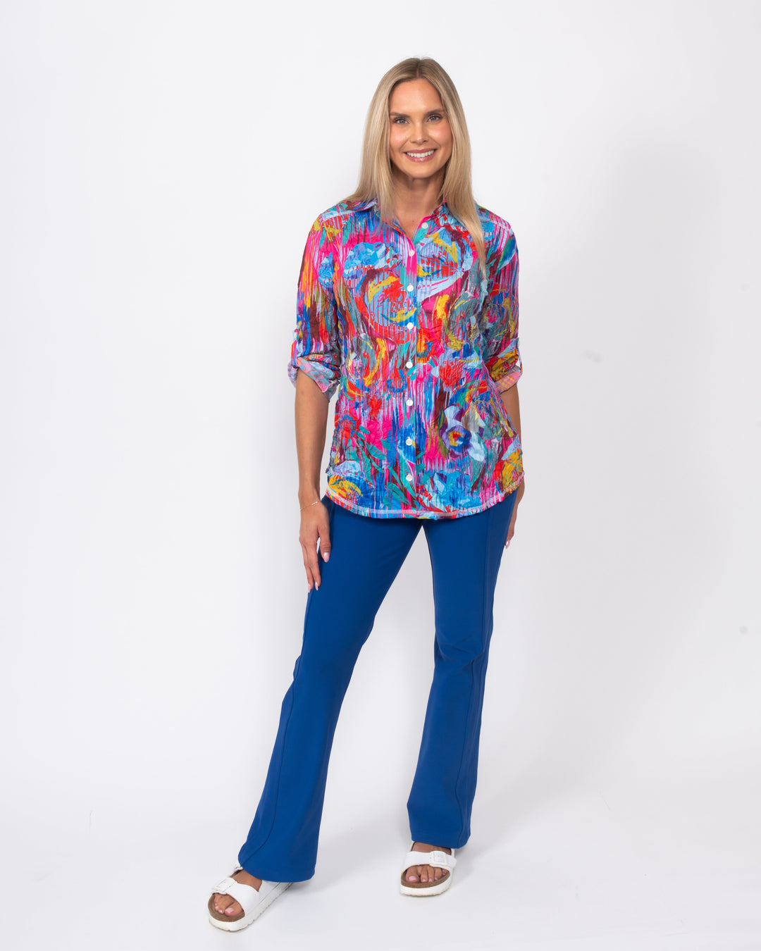 Fine Twill Bootcut Legging