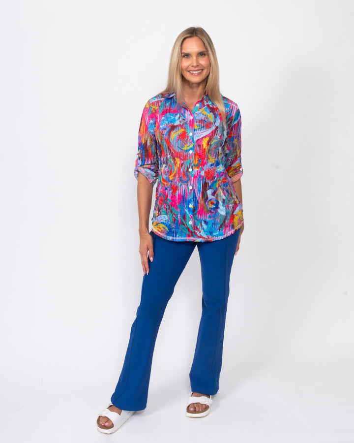 Fine Twill Bootcut Legging