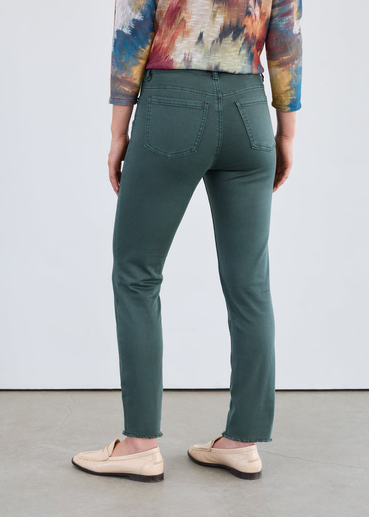 Olivia Slim Ankle Denim - Spruce