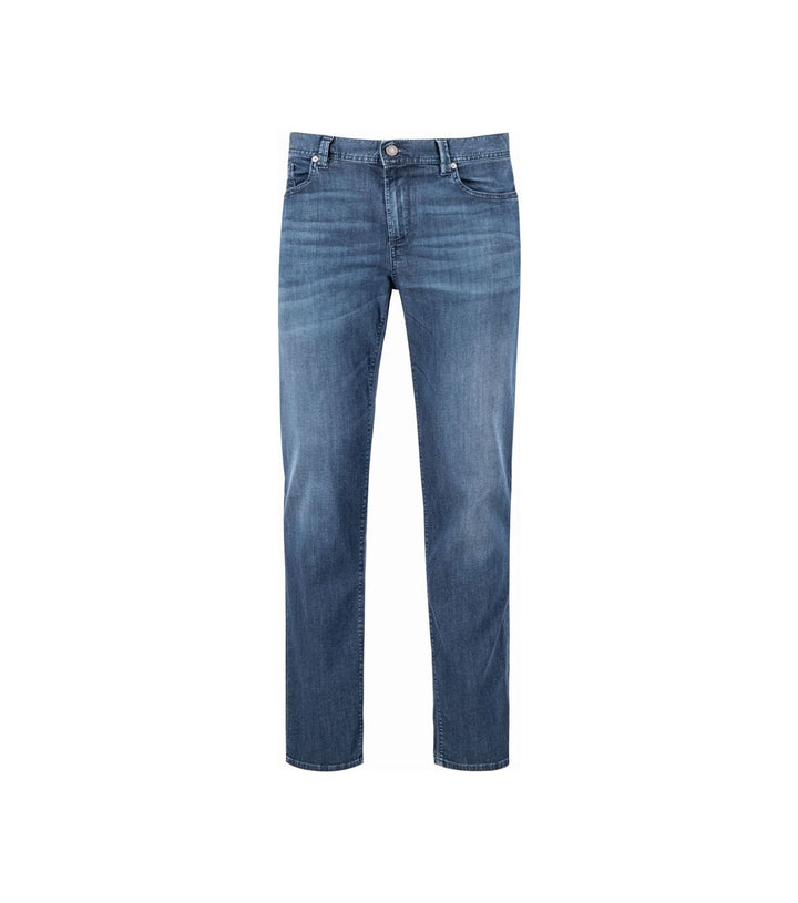 Alberto Dark Blue Tencel Denim Jean