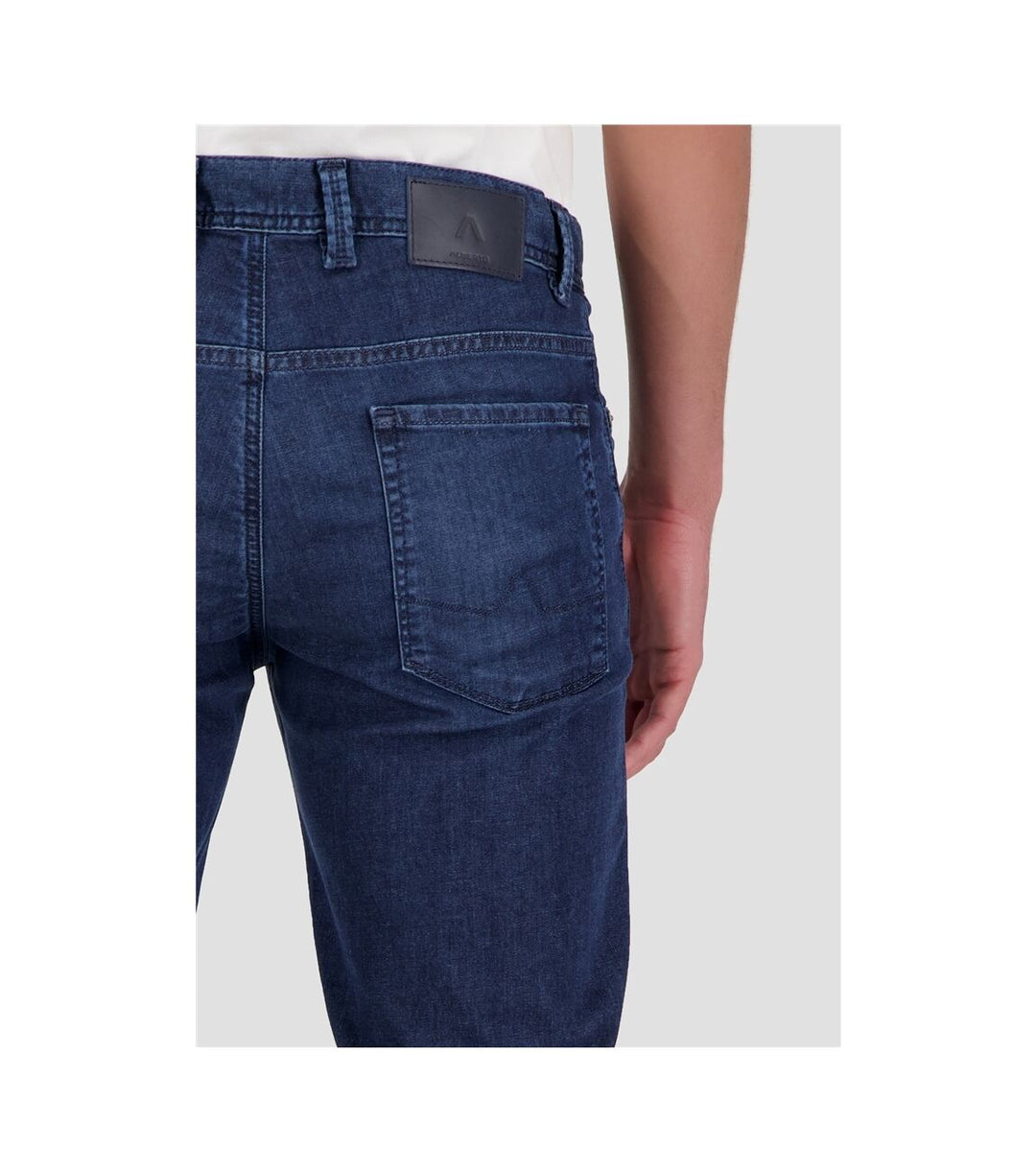 Alberto Dark Blue Tencel Denim Jean