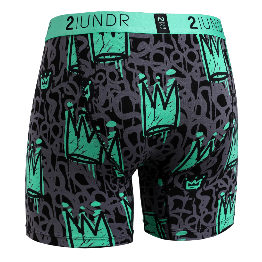 Swing Shift Boxer Brief - Crowns