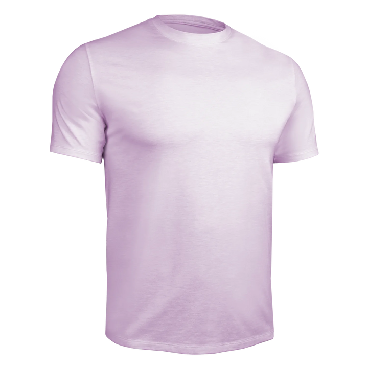 Luxury Crew Tee - Heathered Lavender