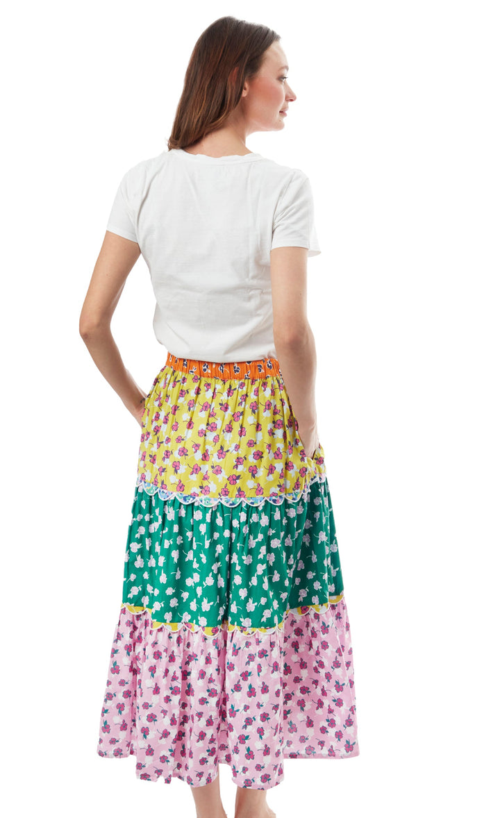 Woodstock Skirt With Embroidery
