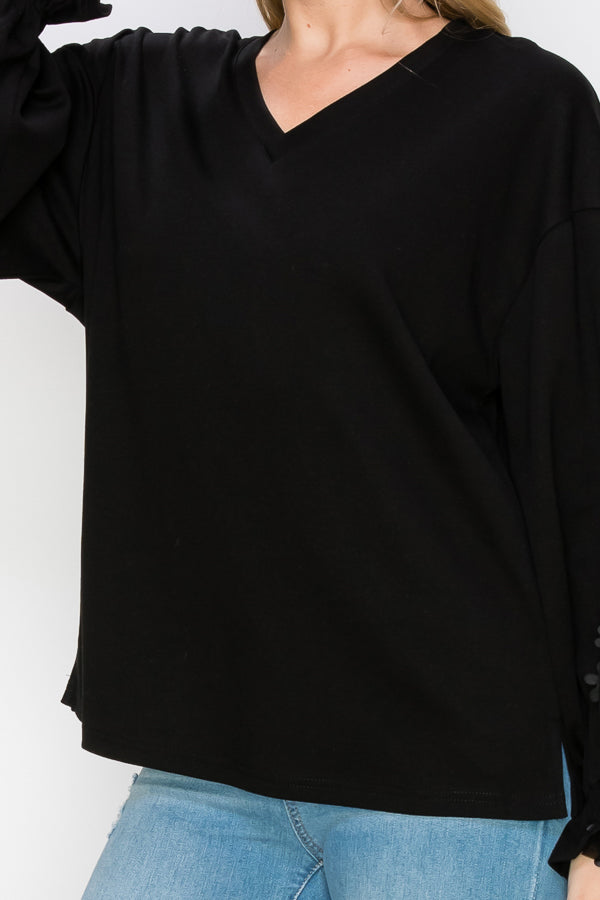 Rainy Stretch Pointe Knit Lace Top