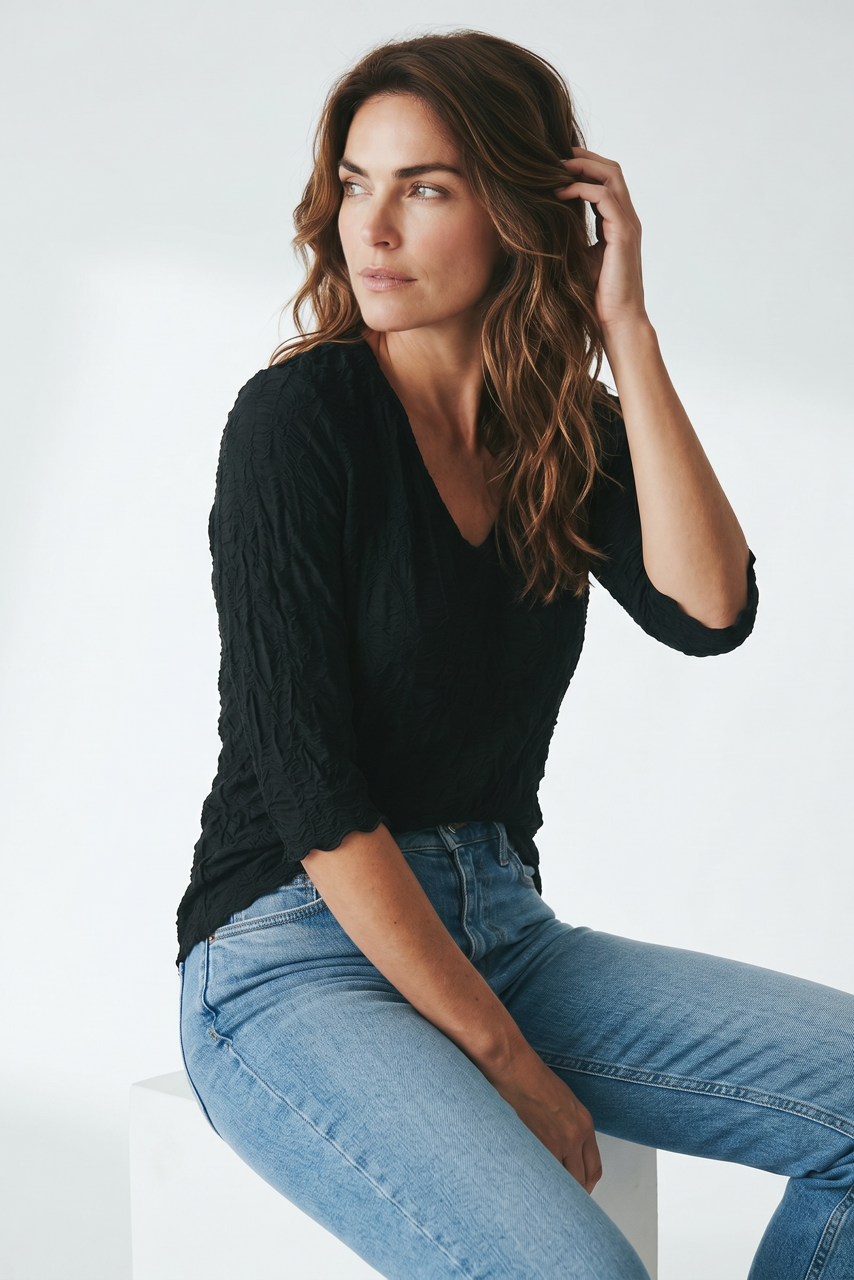 Dreamcatcher V-Neck Blouse